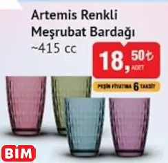 LAV ARTEMİS RENKLİ MEŞRUBAT BARDAĞI LAV ARTEMİS RENKLİ MEŞRUBAT BARDAĞI